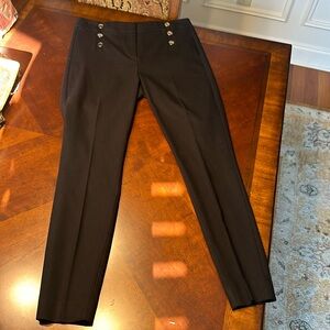 Black ankle pants